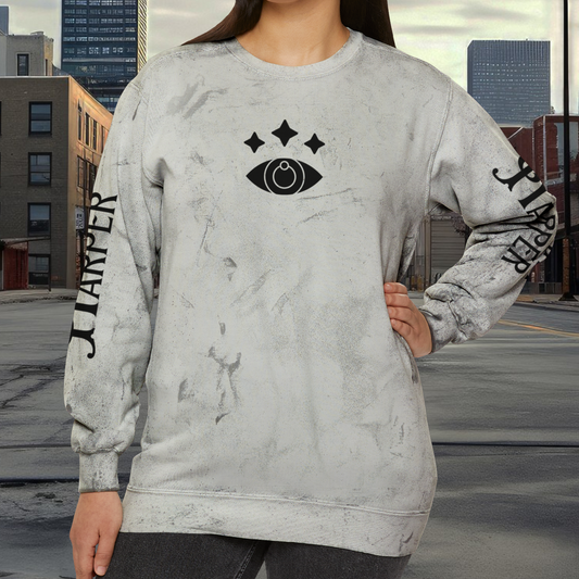 MYSTIC EYE LOGO UNISEX COLOR BLAST CREWNECK SWEATSHIRT