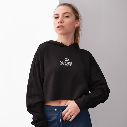 WARLOCK WOMEN’S CROPPED HOODED SWEATSHIRT