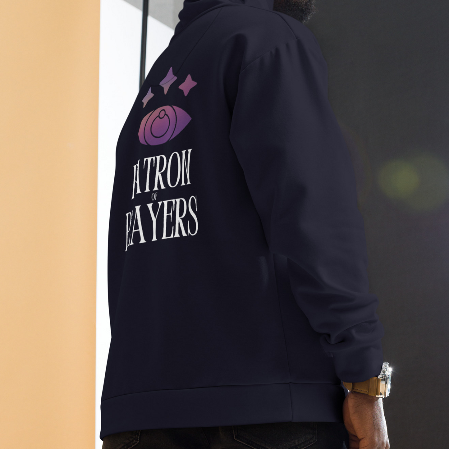 PATRON OF PLAYERS SUBLIMATED UNISEX HOODIE
